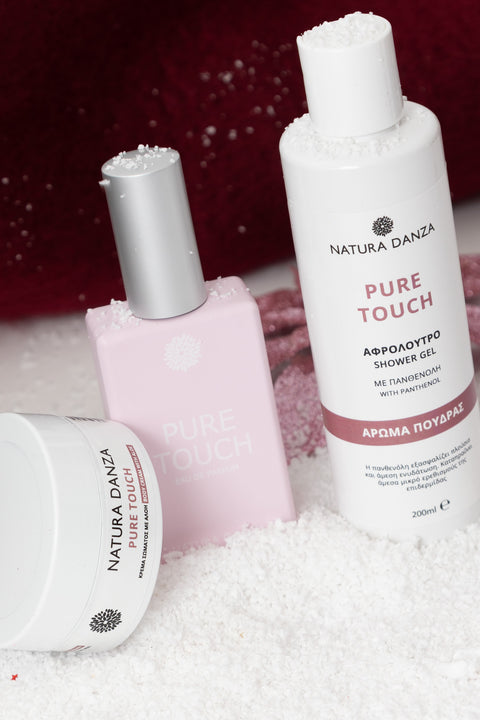 Σετ Πούδρας, PURE TOUCH - Άρωμα, Αφρόλουτρο & Κρέμα Σώματος - NATURADANZA