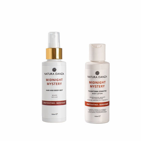 Midnight Mystery Duo Set – Hair & Body Mist & Body Lotion - NATURADANZA