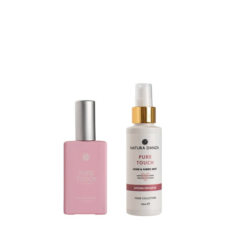 Σετ Pure Touch – Άρωμα Πούδρας & Home Mist - NATURADANZA