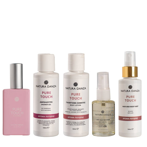 Άρωμα Πούδρας Σετ, PURE TOUCH - 5 Προϊόντα - NATURADANZA